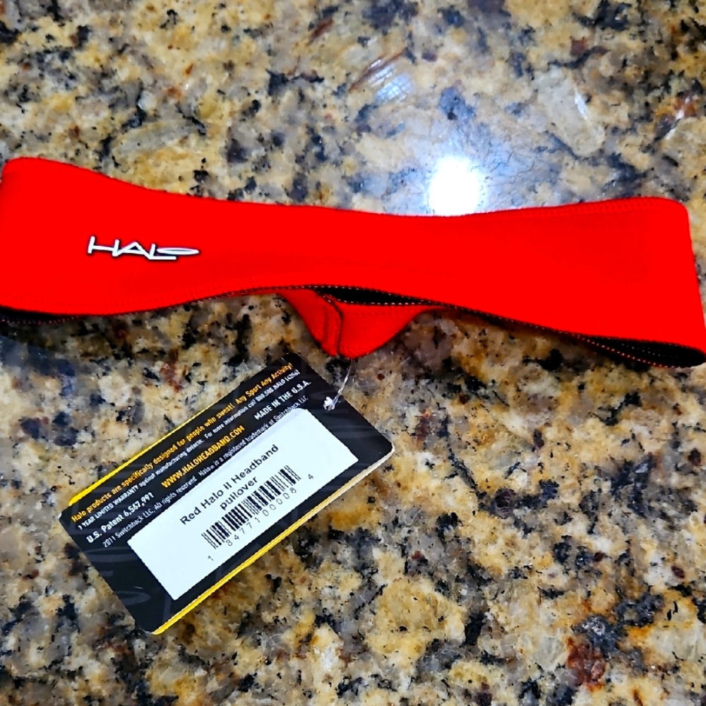 NWT RED HALO‎ II  PULLOVER HEADBAND